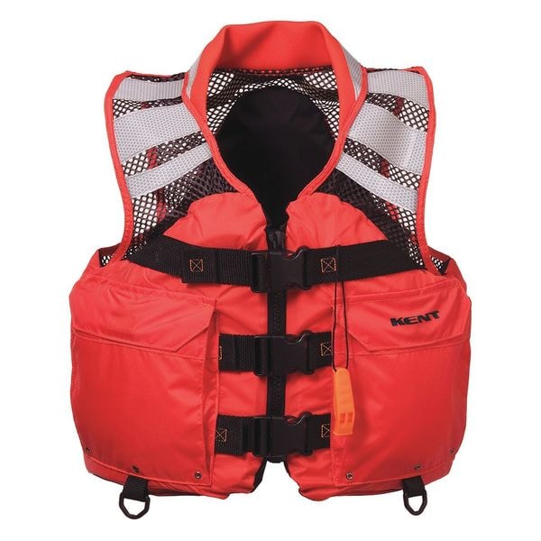 Kent Safety SAR Vest, Mesh, Search And Rescue, L - 151000-200-040-24