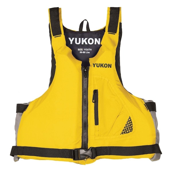 Yukon Base Paddle Vest, Yellow - Youth - 13004-03-A-YW