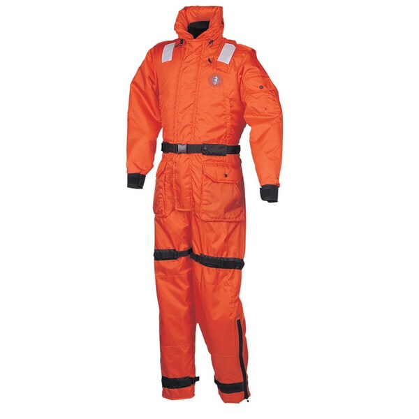 Mustang Survival Mustang Deluxe Anti-Exposure Coverall, Work Suit - Orange - XS - MS2175-2-XS-206