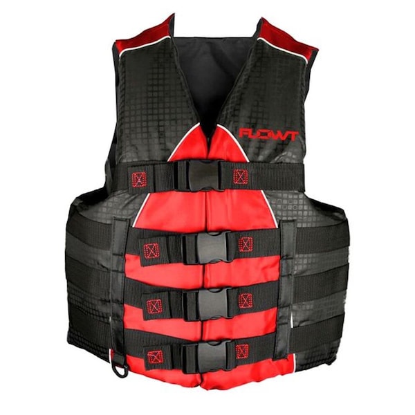 Flowt 40402-2-L-XL Extreme Sport Vest, Red - Large & Extra Large - FL625556