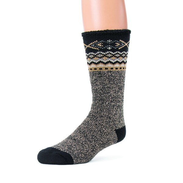 Muk Luks Muk Luks Women's Assorted One Size Fits Most Heat Retainer Socks Multicolored - 0022066996PK36