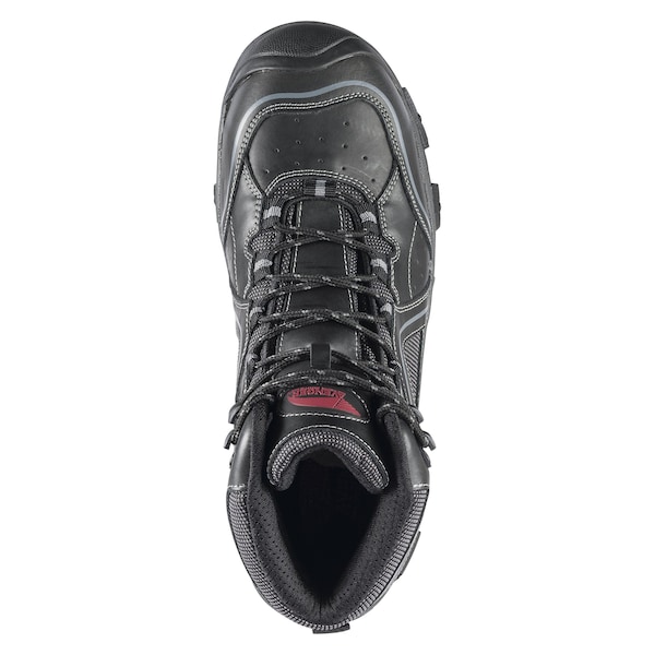 Avenger Safety Footwear Men Steel Toe CROSSCUT ST, MENS PR, Black, 8, Wide - A7712-8W