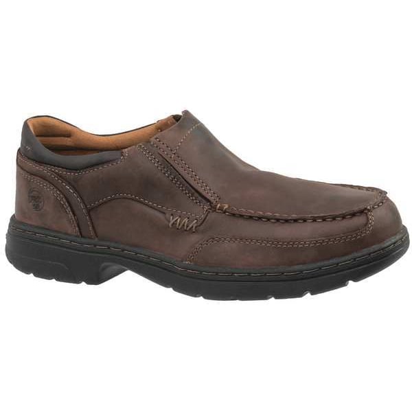 Timberland Pro Men's Loafer Shoe, Leather Upper, TPU Outsole, Brown Distressed, 15 - TB191694214
