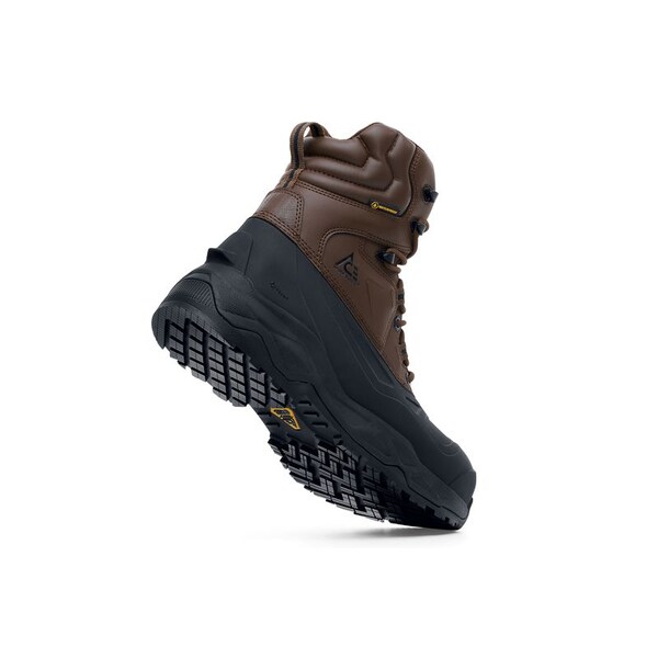 Shoes For Crews Men's Composite Toe 7-Inch Insulated Work Boot, Brown, 10, Medium, 72105 - 72105