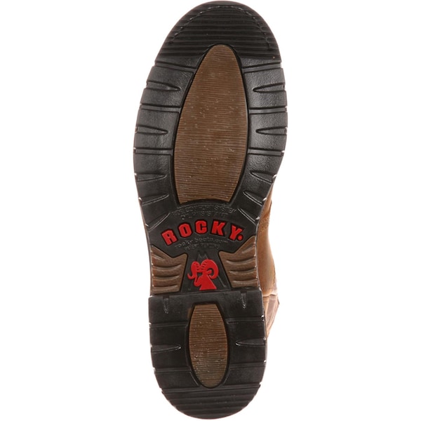 Rocky Original Ride Branson, Men's Waterproof Western Saddle Roper Boots, 10.5 W, Leather, 11 in Height - FQ0002775