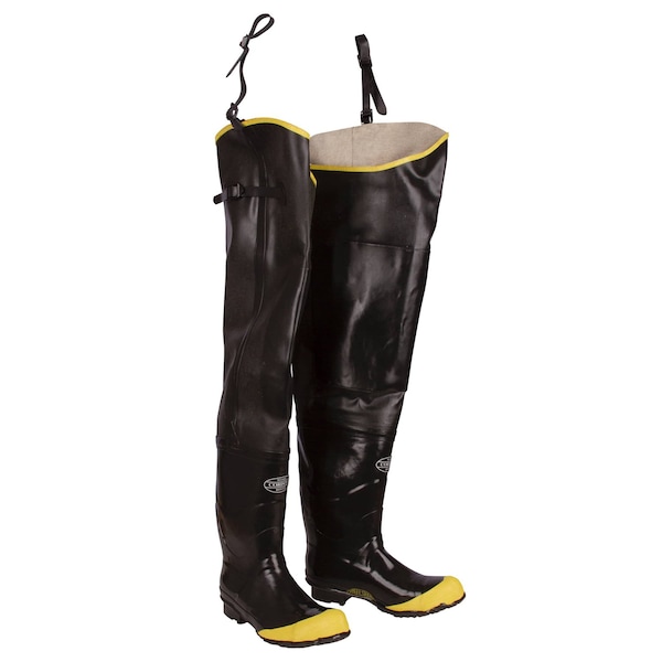 Cordova Boots, Rubber, Black Hip, Steel Toe, PR - BHS-12