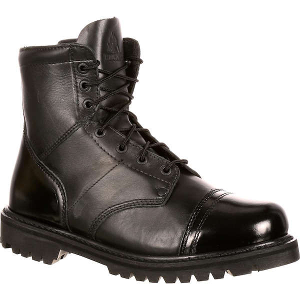 Rocky Men's Jump Boot, 10.5 M, Leather, 7 in Height, Black - FQ0002091