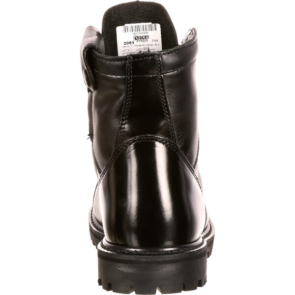 Rocky Men's Jump Boot, 10.5 M, Leather, 7 in Height, Black - FQ0002091