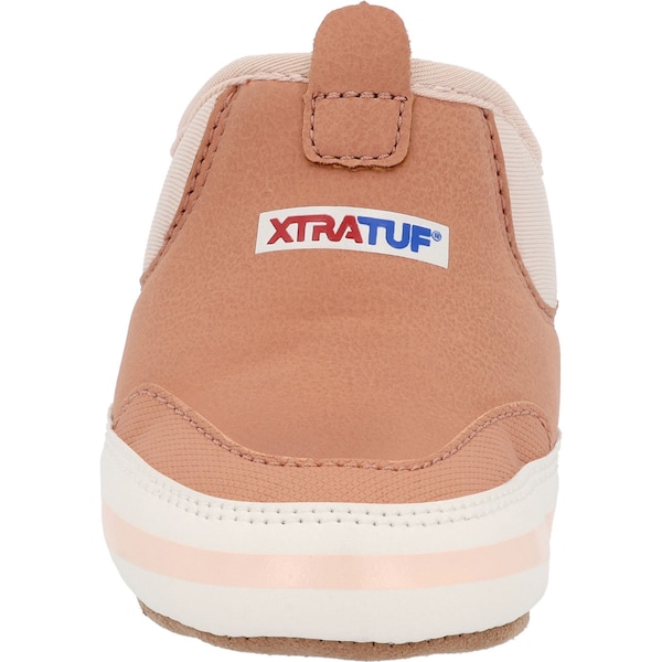 Xtratuf Baby Bootie, 18M M, Leather, 3 in H, Blush - XIMAB450