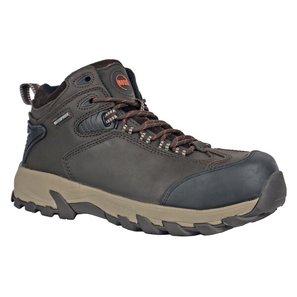 Hoss Boot Co Men's Steel Toe Work Boot, Brown, 11, M, 50406 - 50406