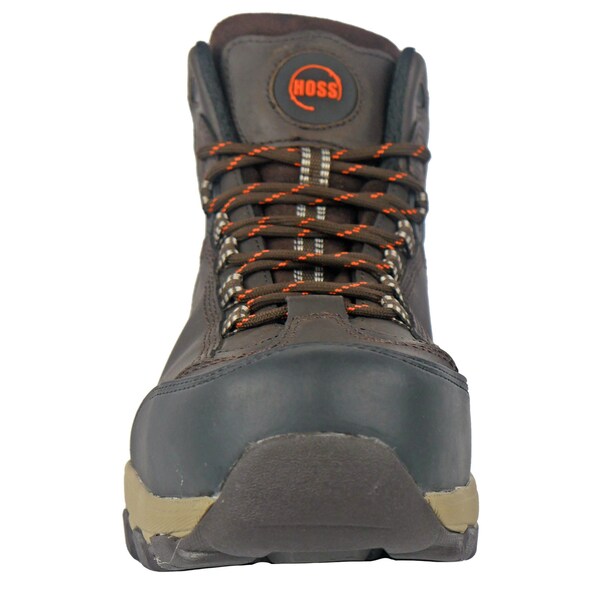 Hoss Boot Co Men's Steel Toe Work Boot, Brown, 11, M, 50406 - 50406