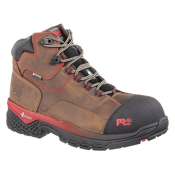 Timberland Pro Men's 6-Inch Work Boot, Brown, 8 1/2, A1WSB - TB1A1WSB214