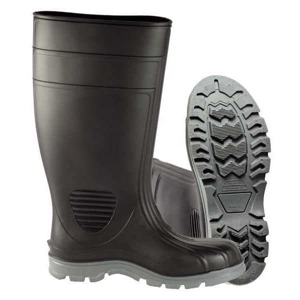 Zoro Select Men's Work Tuff Tall Rubber Boots, Steel Toe, 15" Height, Black, 13 (Formerly Talon Trax) - 21DL15