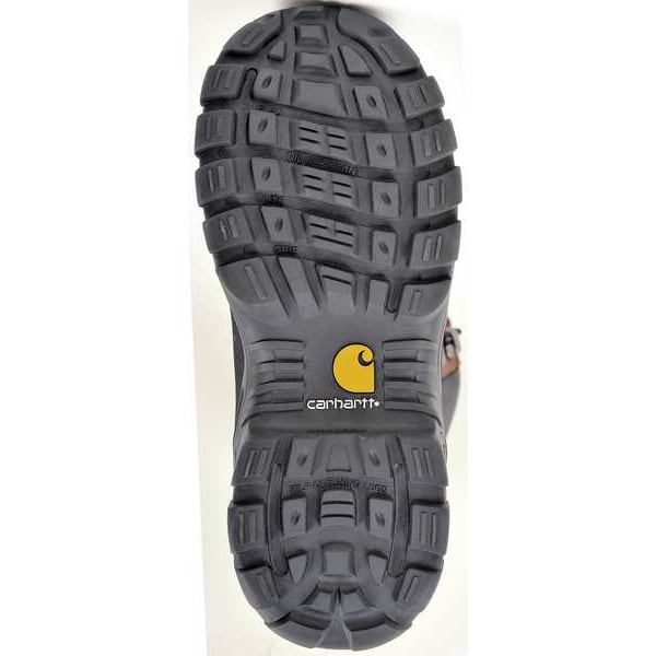 Carhartt CMC1259, Men's 10 in Composite Toe Miner Boot, Black/Brown, 10 1/2, Medium, 1259 - CMC1259 10.5 M
