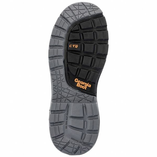 Georgia Boot Men's 6 in Alloy Toe 6-Inch Work Boot, Black, 10, M, GB00562 - GB00562