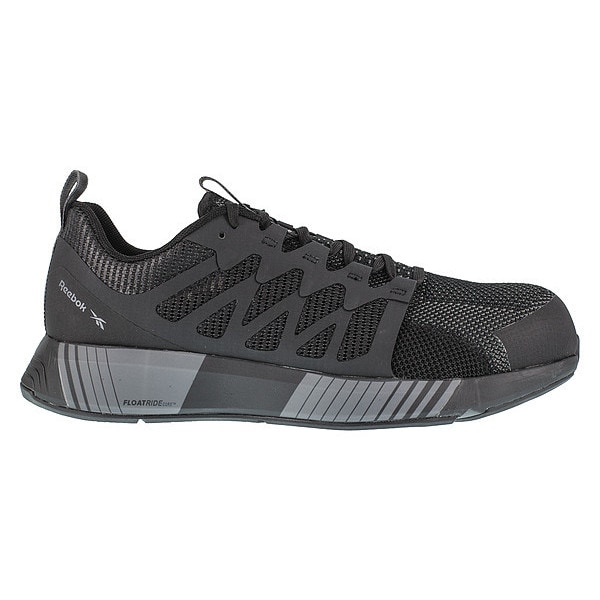 Reebok Men's 3 in Composite Toe Athletic Shoe, Black/Gray, 11 1/2, W, RB4310 - RB4310