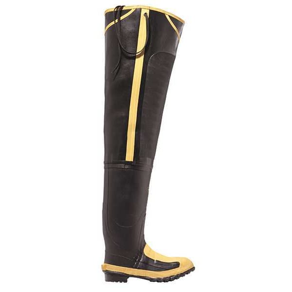Lacrosse Men's Hip Wader, 11 Steel Toe, Black - 24509099