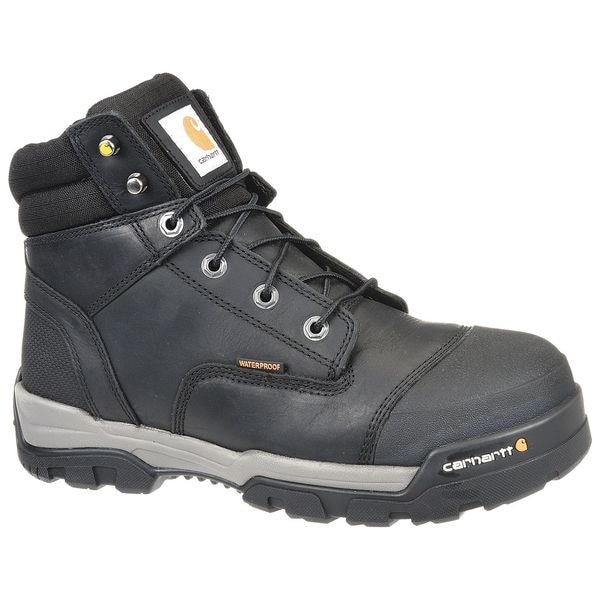 Carhartt CME6351, Men's 6 in Composite Toe 6-Inch Work Boot, Black, 9 1/2, M, CME6351 - CME6351