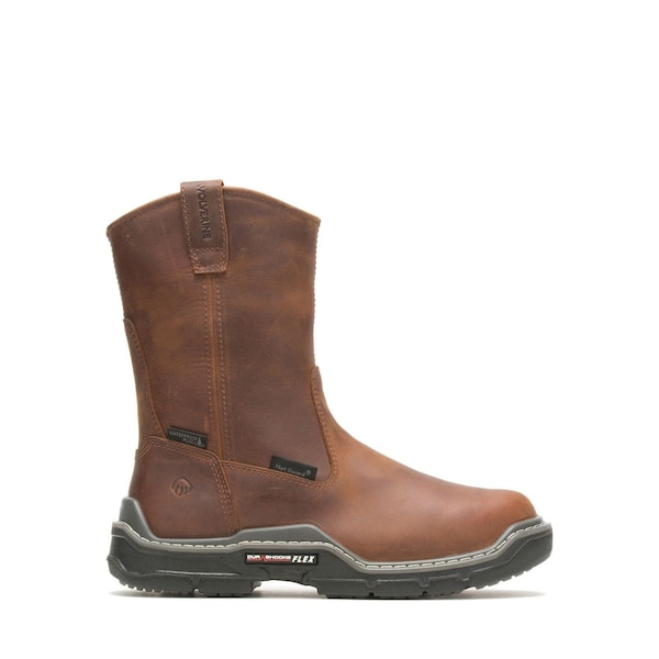 Wolverine Men's Composite Toe Wellington Boot, Peanut, 8, EW, W211169 - W211169