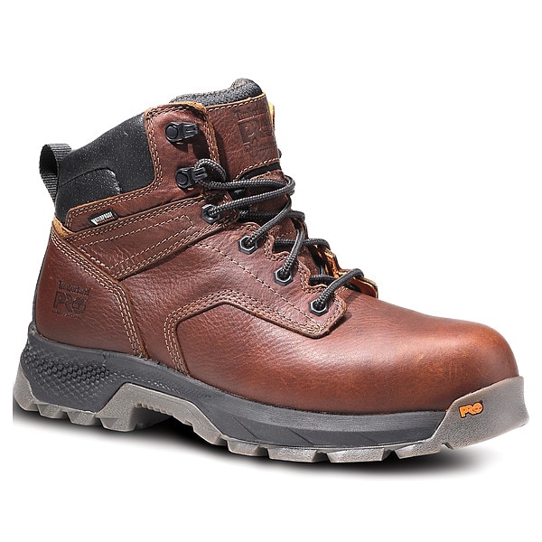 Timberland Pro Men's 6-Inch Work Boot, Teak, 8 1/2, TB0A42FY214 - TB0A42FY214