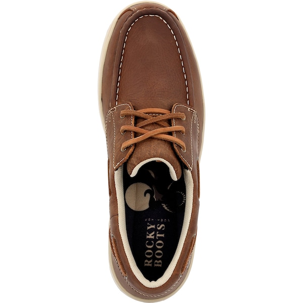 Rocky Outdoor Shoe, 9.5 W, Leather, 3 in H, Brown - RKS0648
