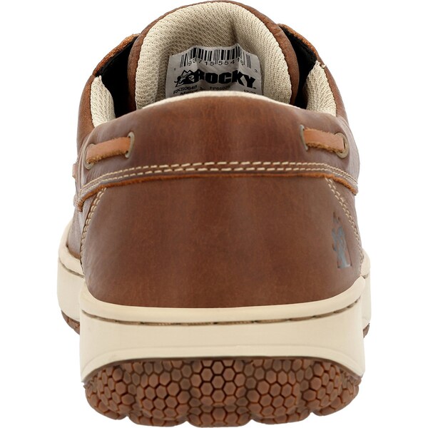 Rocky Outdoor Shoe, 9.5 W, Leather, 3 in H, Brown - RKS0648