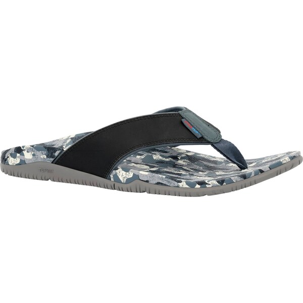 Xtratuf Men's Auna Sandal, STORMY BLUE, M, Size 12 - XAUNM201