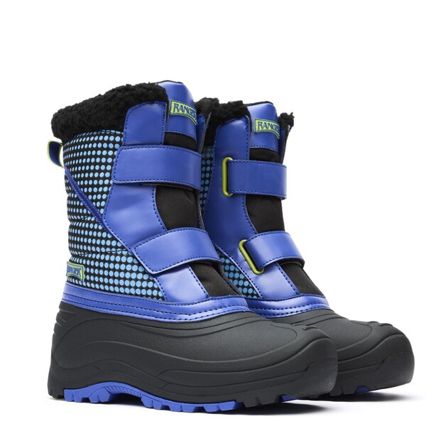 Ranger Youth Winter Boot, 7 M, 8 in H, Blue Black - RGSBC20