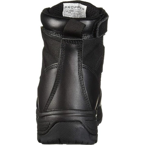 Propper Men's Series 100 6in. Side Zip Waterproof Comp Toe Boots Black, 7.5 - F4528