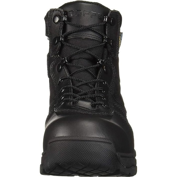 Propper Men's Series 100 6in. Side Zip Waterproof Comp Toe Boots Black, 7.5 - F4528