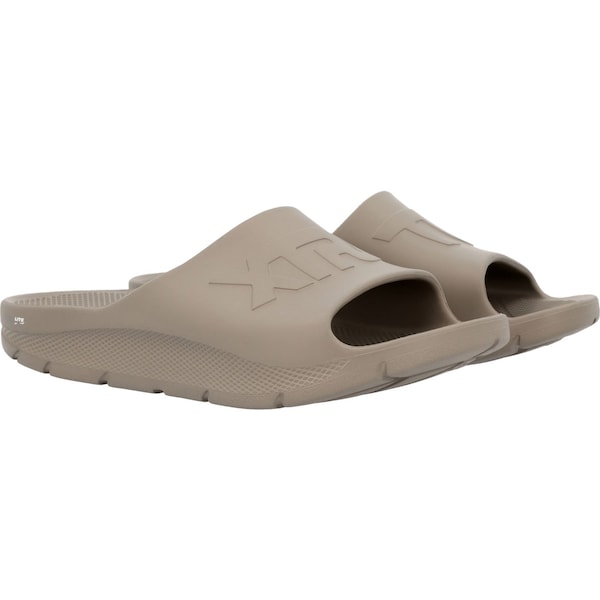 Xtratuf Men's Apres Fish Slide, Taupe, M, Size 10 - XAFH902