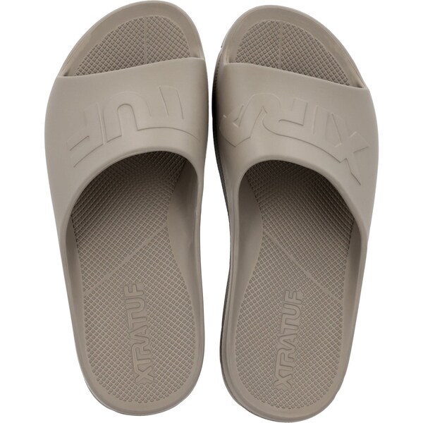 Xtratuf Men's Apres Fish Slide, Taupe, M, Size 10 - XAFH902