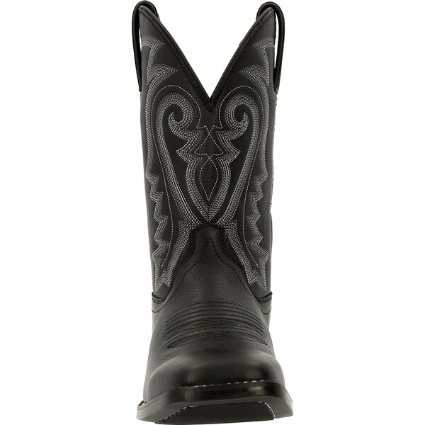 Durango Men's Western Boot, 9 W, Leather, 11 in H, Black Onyx - DDB0340