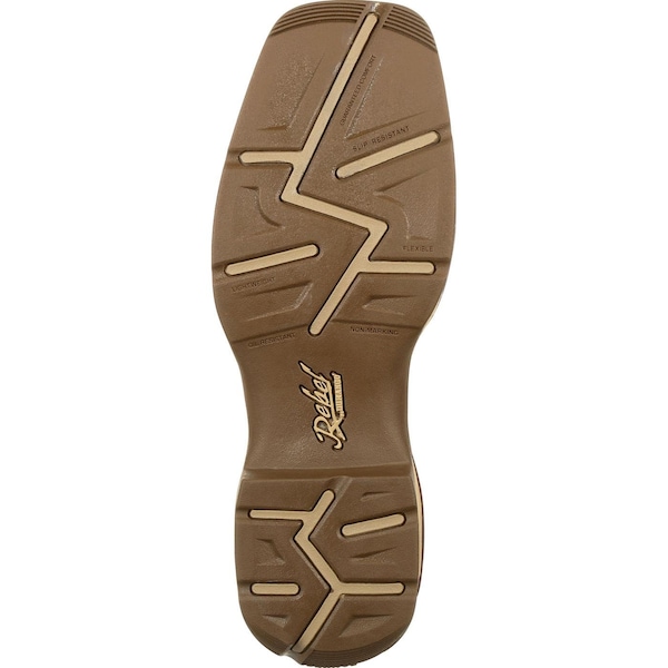 Durango Men's Western Boot, 12 M, Leather, 12 in H, Dusty Brown/Desert Camo - DDB0166