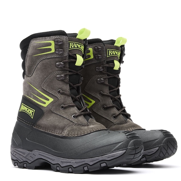 Ranger Men's PAC Boot, 13 M, 13 in H, Black - RGAVM00