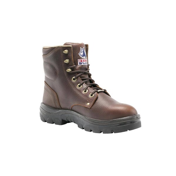 Steel Blue Mens Work Boot, 11.5 Wide, Oak Brown - 810952W-115-OAK