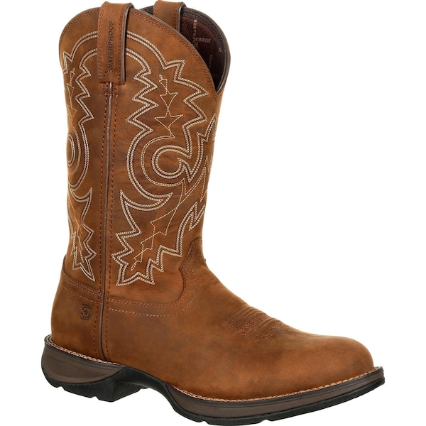 Durango Men's Western Boot, 12 W, Leather, 12 in H, Coyote Brown - DDB0163