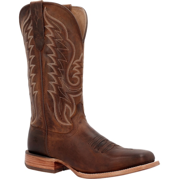 Durango Men's Western Boot, 10 W, Leather, 13 in H, Umber Rust - DDB0410