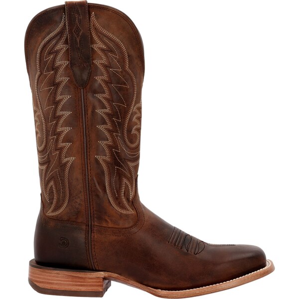 Durango Men's Western Boot, 10 W, Leather, 13 in H, Umber Rust - DDB0410