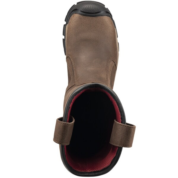 Avenger Safety Footwear Men's Aluminum Toe Wellington Work Boot, Brown, 13, Wide, A7830 - A7830-13W