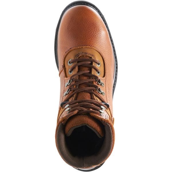 Wolverine Men's 6-Inch Work Boot, 7 1/2 M, Steel Toe, 6 in H, Brown, 4013 - W04013