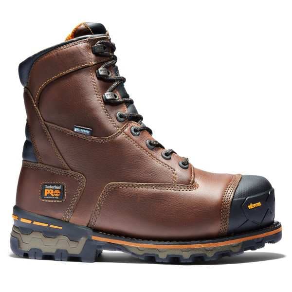 Timberland Pro Men's Composite Toe 8-Inch Work Boot, Brown, 12, W, 89646 - TB189646214