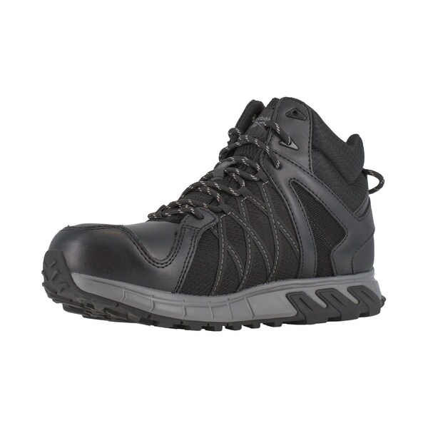 Reebok Mens Black and Grey Alloy Toe Athlet, PR - RB3401