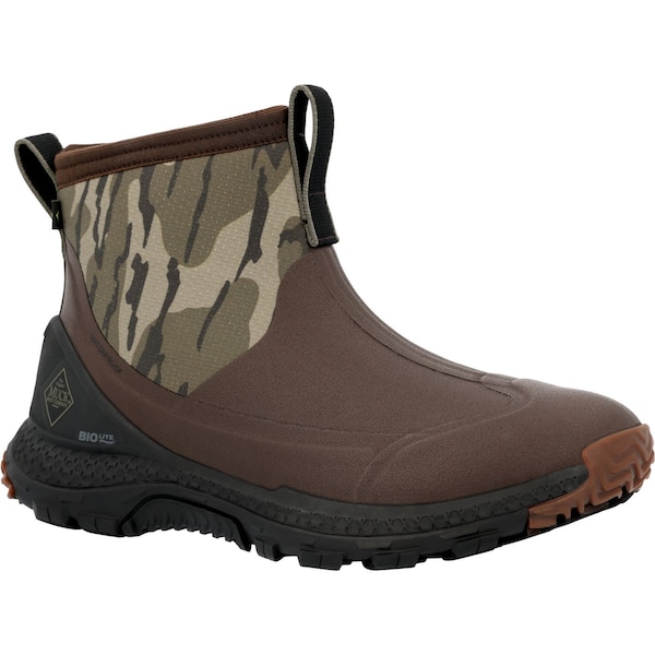 Muck Boot Co Women's Ankle Boot, Plain Toe Toe, 6 in Height, Mossy Oak Bottom Land, 6.5 - MTSWMOB2