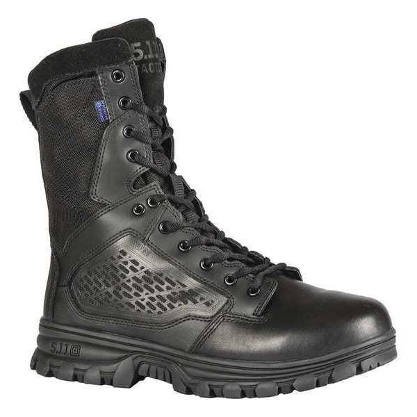 5.11 Size 6-1/2 Men's 8 in Work Boot Plain Boots, Black - 12348