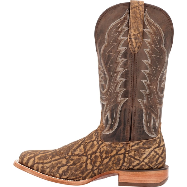 Durango Men's Western Boot, 12 M, Leather, 13 in H, Rustic Tobacco - DDB0414