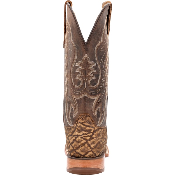 Durango Men's Western Boot, 12 M, Leather, 13 in H, Rustic Tobacco - DDB0414