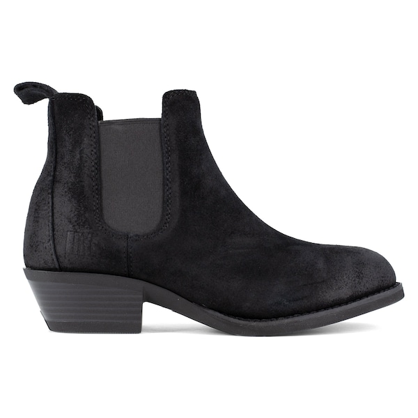 Frye Supply Womens Black Steel Toe Chelsea Work, 10.5 M, 5 H, Black - FR40501F