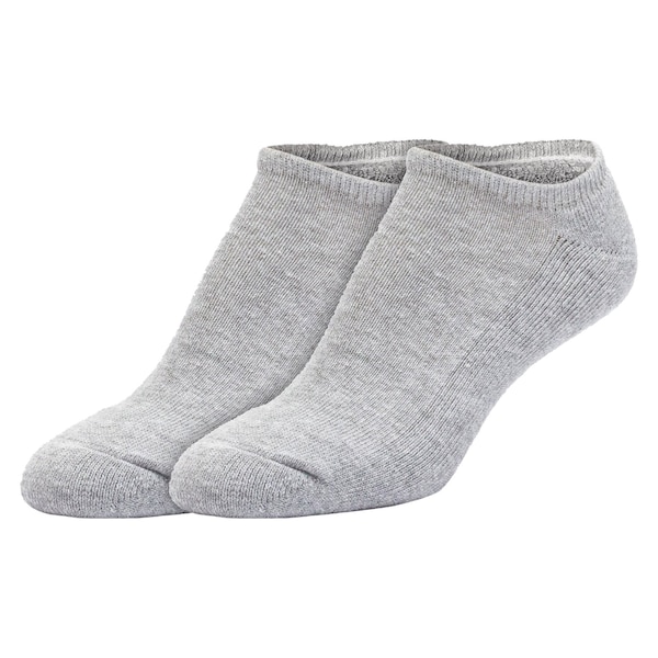 Railroad Sock Women's No Show Socks, Size 5-10, Black/Grey/White, 3PK - 613