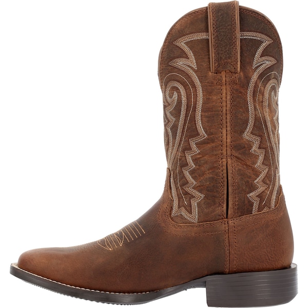 Durango Men's Western Boot, 13 W, Leather, 11 in H, Prairie Brown - DDB0342